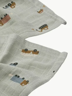 Mulltücher Lewis aus Bio-Baumwolle, 2 Stück