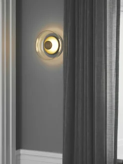 Mundgeblasene dimmbare LED-Wandleuchte Blossi