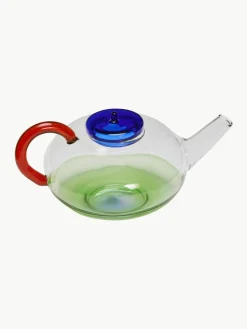 Mundgeblasene Glas-Teekanne NoRush, 900 ml