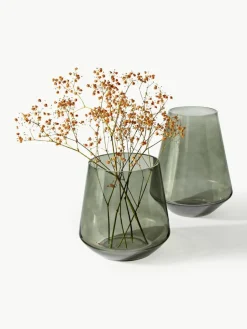 Mundgeblasene Glas-Vase Joyce, H 16 cm