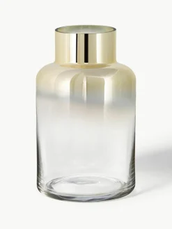 Mundgeblasene Glas-Vase Uma, H 27 cm