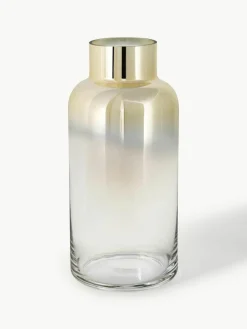 Mundgeblasene Glas-Vase Uma, H 35 cm