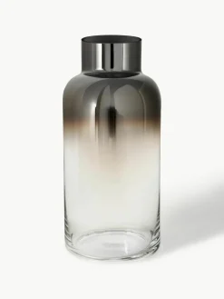 Mundgeblasene Glas-Vase Uma, H 35 cm