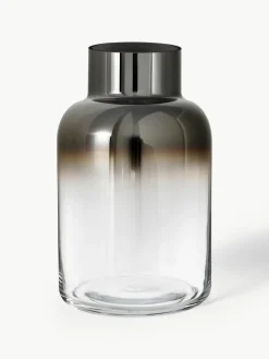 Mundgeblasene Glas-Vase Uma, H 27 cm