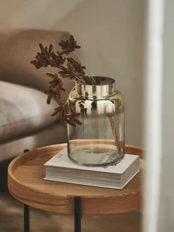 Mundgeblasene Glas-Vase Uma, H 20 cm