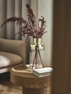 Mundgeblasene Glas-Vase Uma, H 35 cm