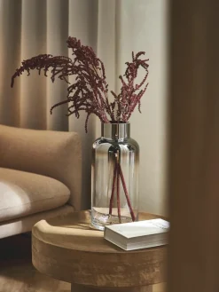 Mundgeblasene Glas-Vase Uma, H 35 cm