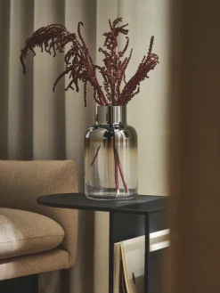 Mundgeblasene Glas-Vase Uma, H 27 cm