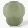 Mundgeblasene Glas-Vase Uva, H 22 cm