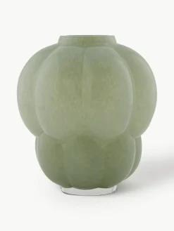 Mundgeblasene Glas-Vase Uva, H 22 cm