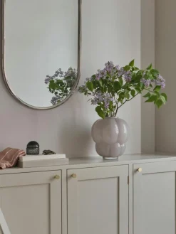 Mundgeblasene Glas-Vase Uva, H 28 cm