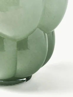 Mundgeblasene Glas-Vase Uva, H 35 cm