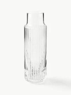 Mundgeblasene Karaffe Aleo mit Wassergläsern, 5er-Set