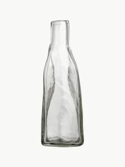 Mundgeblasene Karaffe Lenka in organischer Form, 500 ml