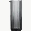 Mundgeblasene Karaffe Ripple mit Rillenrelief, 400 ml