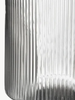 Mundgeblasene Karaffe Ripple mit Rillenrelief, 1 L