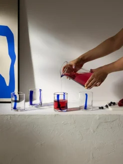 Mundgeblasene Karaffe Taha, 900 ml