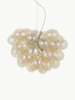 Mundgeblasene LED-Pendelleuchte Gross