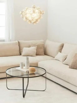 Mundgeblasene LED-Pendelleuchte Gross