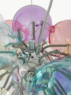 Mundgeblasene LED-Pendelleuchte Gross