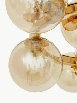 Mundgeblasene LED-Pendelleuchte Splendor