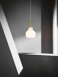 Mundgeblasene Pendelleuchte VL Ring Crown