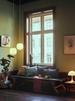 Mundgeblasene Pendelleuchte VL45 Radiohus, in verschiedenen Größen