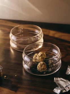 Mundgeblasene Schälchen Bubbly, 4 Stück