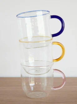 Mundgeblasene Tassen Kiosk, 4er-Set