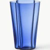 Mundgeblasene Vase Alvar Aalto, H 22 cm