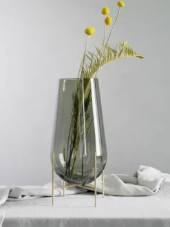 Mundgeblasene Vase Échasse, H 44 cm