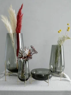 Mundgeblasene Vase Échasse, H 44 cm