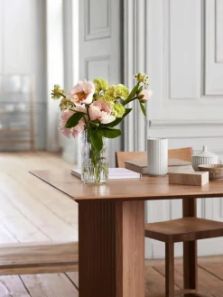 Mundgeblasene Vase Lyngby, H 21 cm