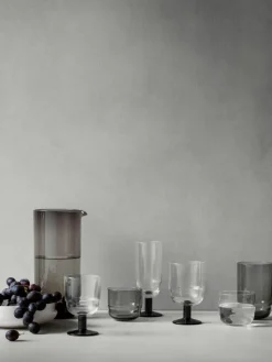 Mundgeblasene Wassergläser Nordic Bistro, 4 Stück