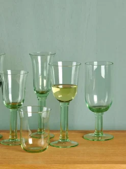 Mundgeblasene Wassergläser Corsica, 6 Stück