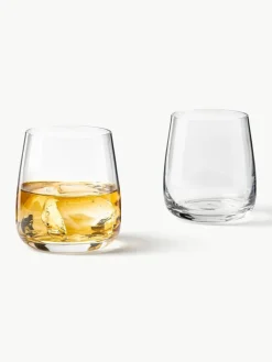 Mundgeblasene Wassergläser Ellery, 4 Stück