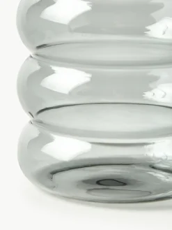 Mundgeblasene Wassergläser Bubbly, 4 Stück