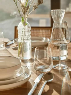 Mundgeblasene Wassergläser Ellery, 4 Stück