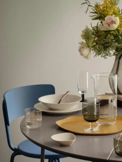 Mundgeblasene Weißweingläser Nordic Bistro, 4 Stück