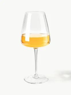 Mundgeblasene Weißweingläser Ellery, 4 Stück