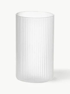 Mundgeblasener Deckel Ripple für Karaffe