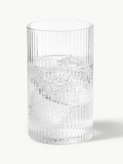 Mundgeblasener Deckel Ripple für Karaffe