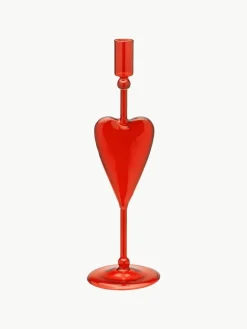 Mundgeblasener Kerzenhalter Classic Love