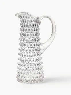 Mundgeblasener Krug Eiffel mit Relief, 1 L