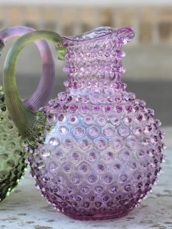 Mundgeblasener Krug Hobnail, 2 L