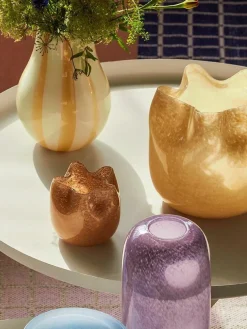 Mundgeblasener Teelichthalter Esther