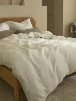 Musselin-Bettdeckenbezug Odile