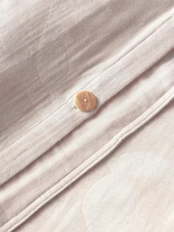 Musselin-Kopfkissenbezug Jasmina mit floralem Muster