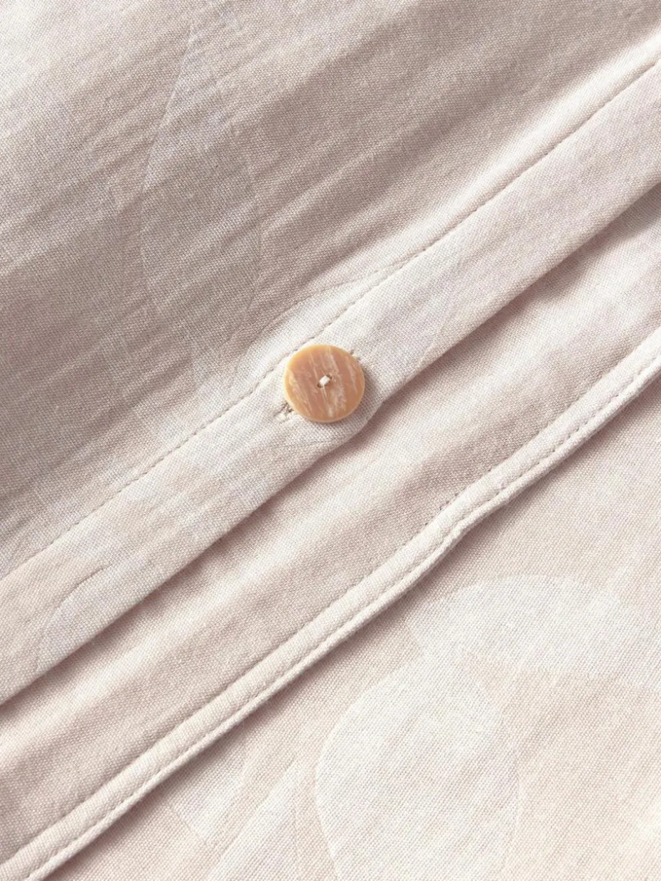 Musselin-Kopfkissenbezug Jasmina mit floralem Muster