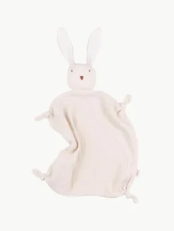 Musselin-Schmusetuch Rabbit, handgefertigt